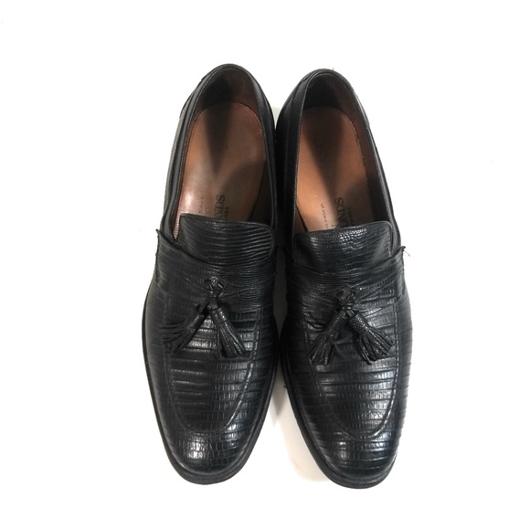 Allen Edmonds Clayton Men Lizard Loafers Sz 10 A main image 7